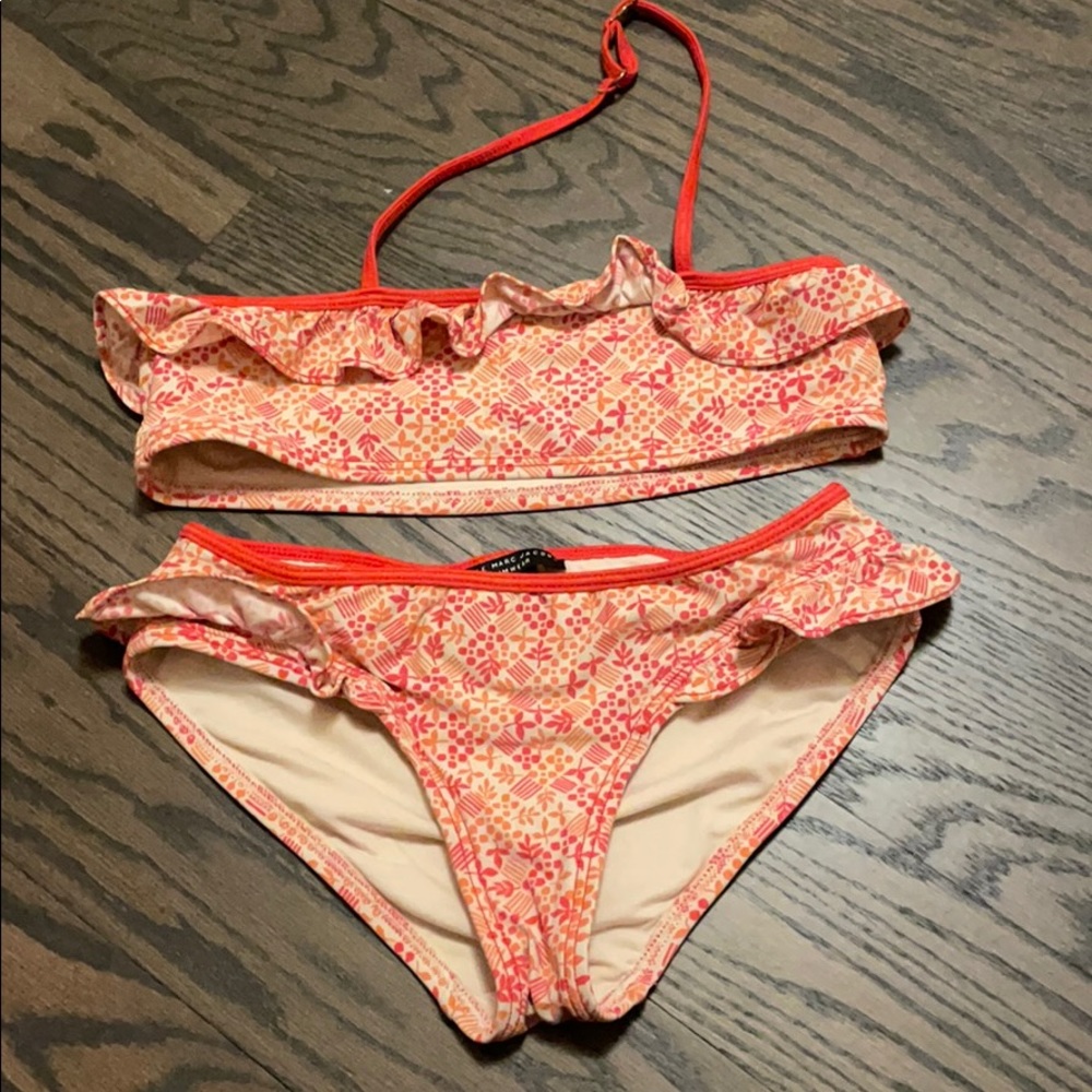 Marc jacobs girl ruffled bikini